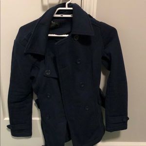 Womens Navy Peacoat